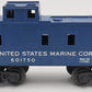Lionel 6017-50 Vintage O USMC Blue Caboose EX