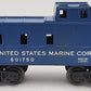 Lionel 6017-50 Vintage O USMC Blue Caboose EX