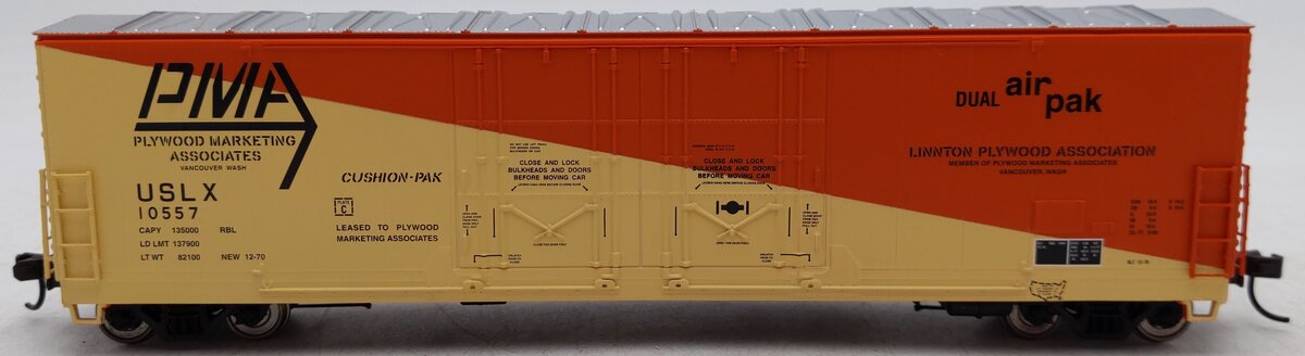 Atlas 1765-2 PMA Evans Double Plug Door Box Car #10557 EX/Box