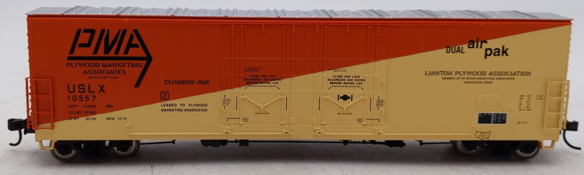 Atlas 1765-2 PMA Evans Double Plug Door Box Car #10557 EX/Box