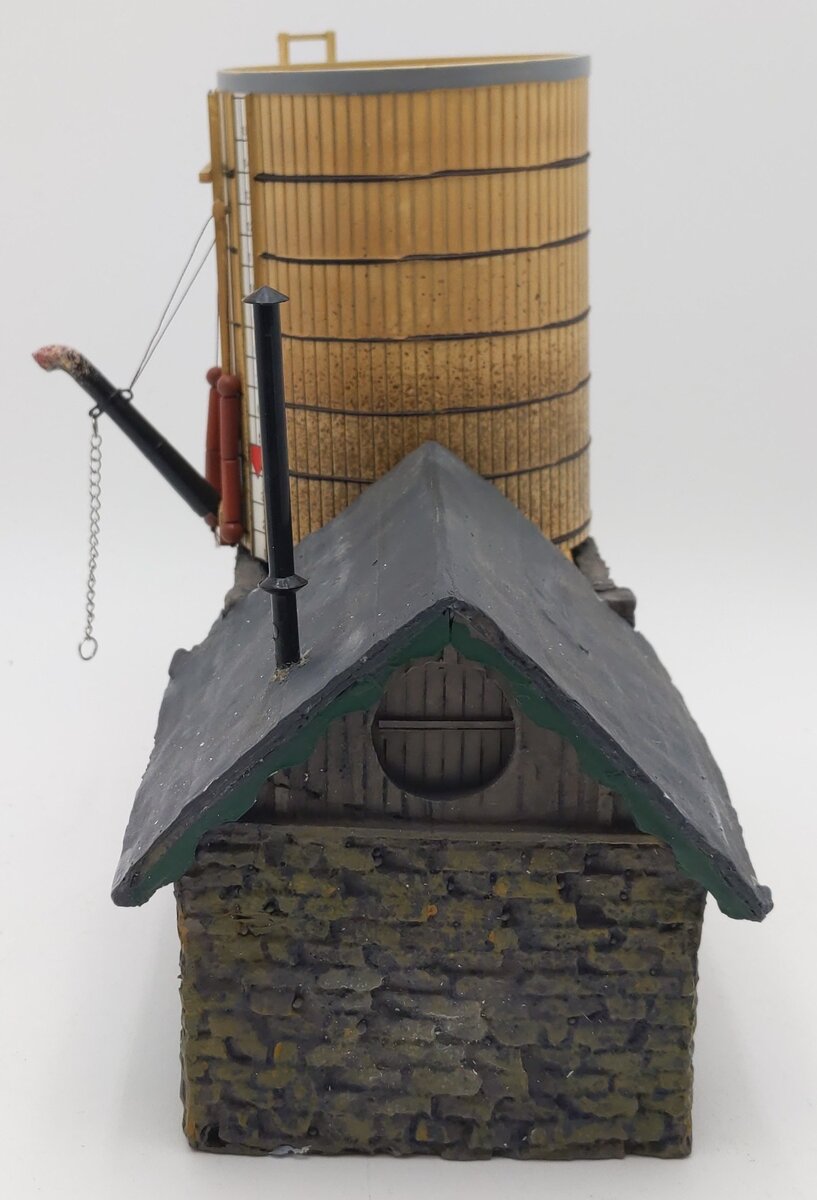 American Flyer 6-49876 S Scale Water Tower w/Shed Kit - Assembled EX/Box