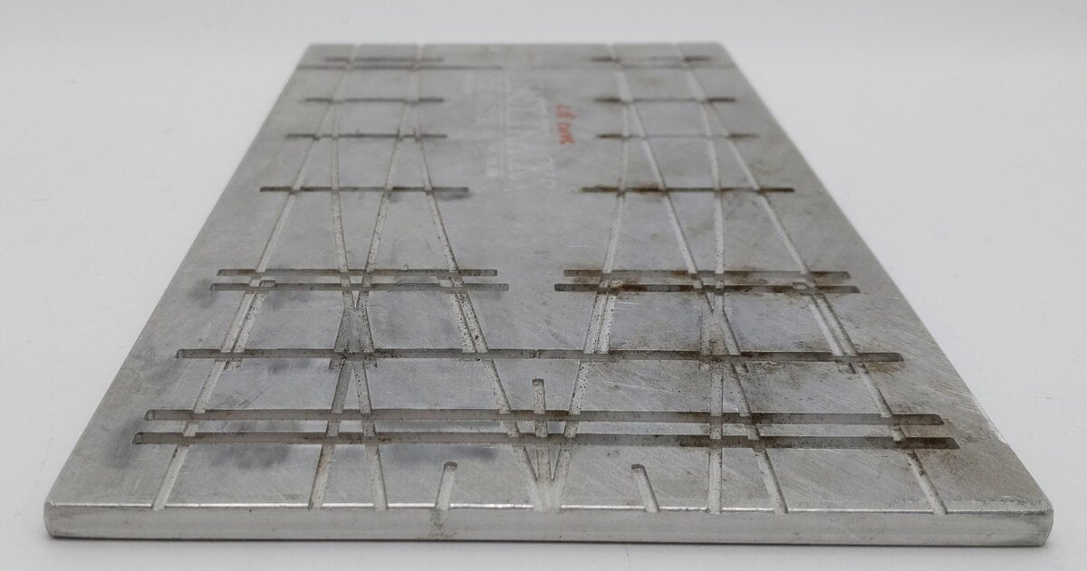 Fast Tracks AF-S-T-6-ME100 S Scale Code 100 Turnout Assembly Fixture #6 EX