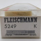 Fleischmann 5249 HO Scale DB Stake Car w/ Containers EX/Box