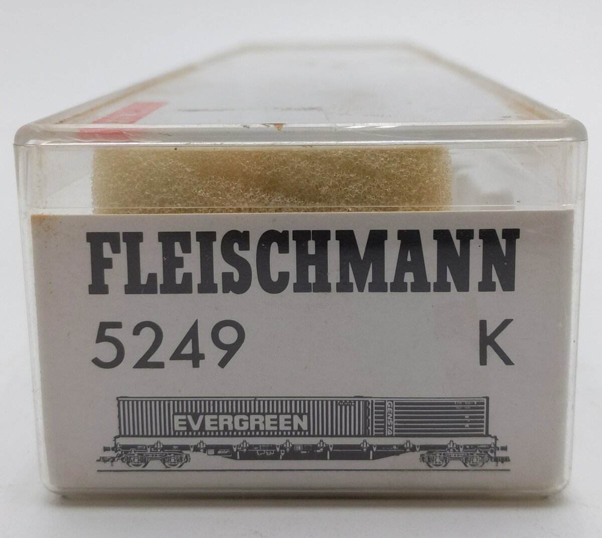 Fleischmann 5249 HO Scale DB Stake Car w/ Containers EX/Box