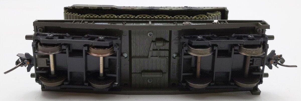 Roco 802 HO Scale Minitanks Flatcar w/ Panzer Leopard Tank #399421 EX/Box