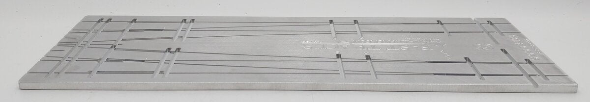 Fast Tracks AF-S-T-8-ME100 S Scale Turnout Assembly Fixture #8 EX