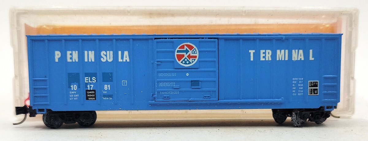 Roundhouse 8831 N Scale Peninsula Terminal 50' Berwick Boxcar #101781 EX/Box