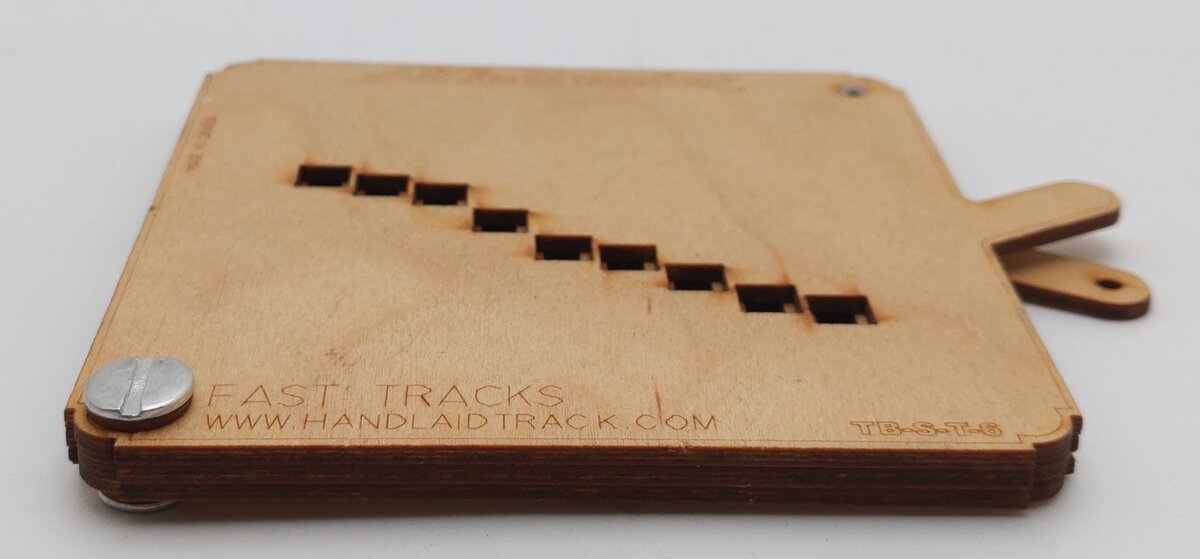 Fast Tracks TB-S-T-6 S Scale TieBreaker PC Board cutting tool EX