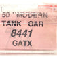 Roundhouse 8441 N Scale GATX 50' Modern Tank Car #52603 EX/Box