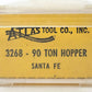Atlas 3268 N Scale Santa Fe 90 Ton Hopper #81350 LN/Box