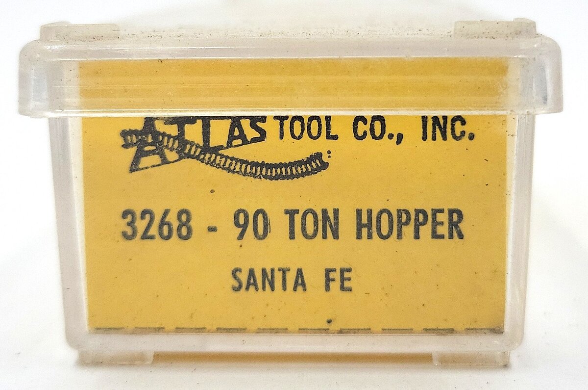 Atlas 3268 N Scale Santa Fe 90 Ton Hopper #81350 LN/Box