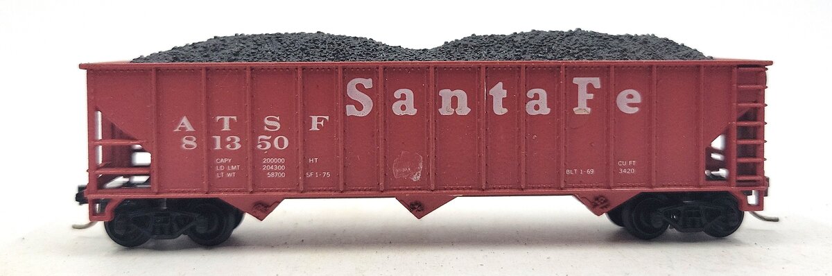 Atlas 3268 N Scale Santa Fe 90 Ton Hopper #81350 LN/Box