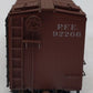 Red Caboose RR-34124-4 HO Pacific Fruit Express Single Colored Herald #92266 VG/Box
