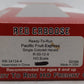 Red Caboose RR-34124-4 HO Pacific Fruit Express Single Colored Herald #92266 VG/Box