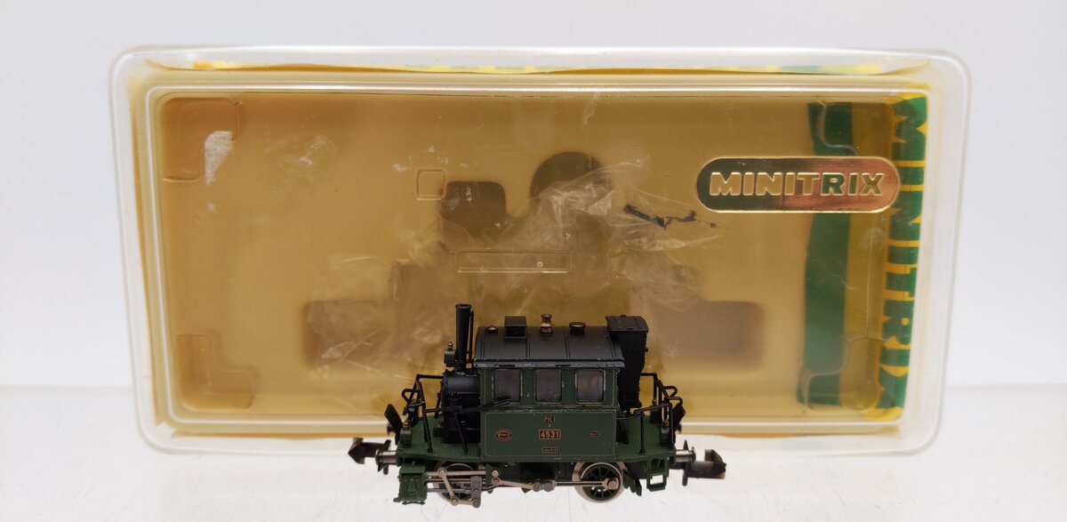 Trix 12017 N Scale Royal Bavarian German Glaskaten #4531 EX/Box