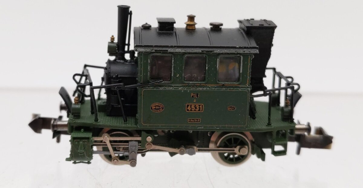 Trix 12017 N Scale Royal Bavarian German Glaskaten #4531 EX/Box