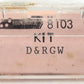 Roundhouse 8103 N Denver & Rio Grande Western Thrall Coal Gondola #56834 LN/Box