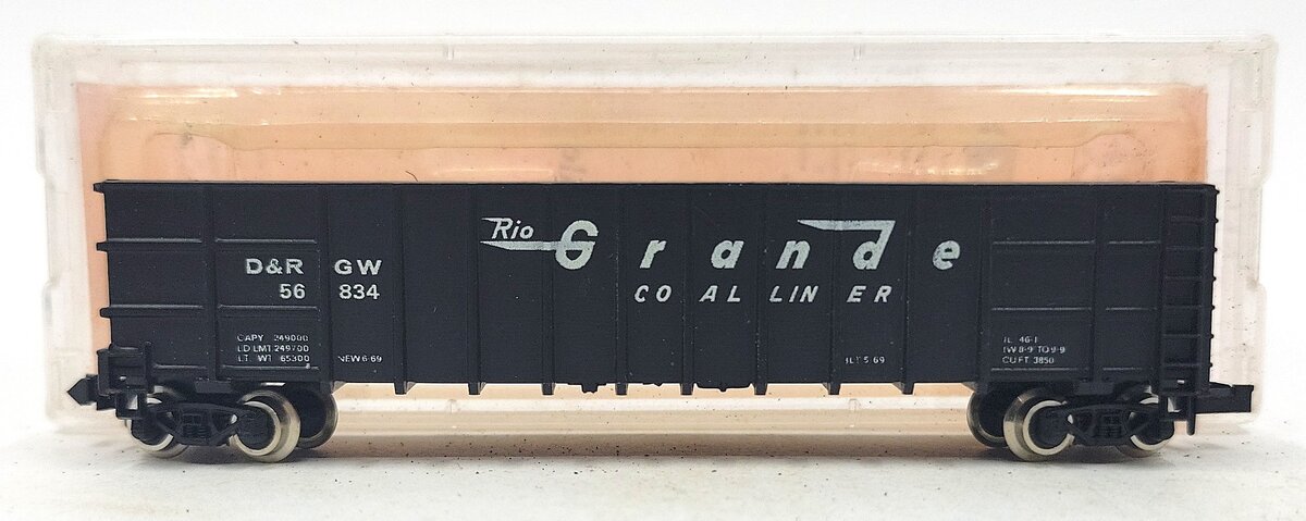 Roundhouse 8103 N Denver & Rio Grande Western Thrall Coal Gondola #56834 LN/Box