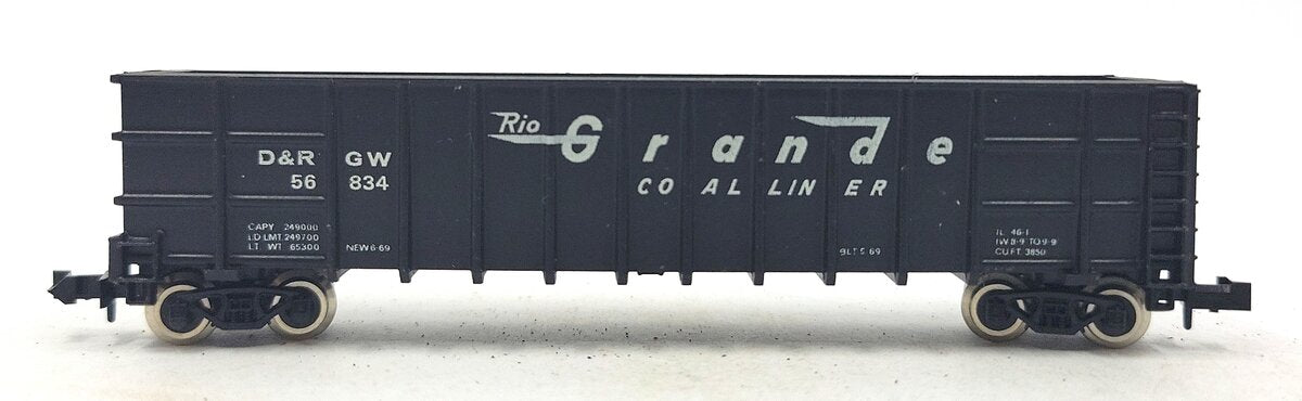 Roundhouse 8103 N Denver & Rio Grande Western Thrall Coal Gondola #56834 LN/Box