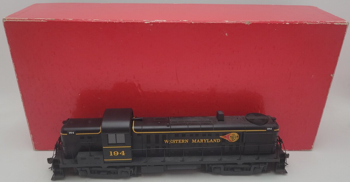 Weaver 5506 O Scale 2-Rail Western Maryland Diesel Locomotive #194 EX/Box