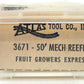 Atlas 3671 N Scale Fruit Growers Express 50' Mechanical Reefer #10000 LN/Box