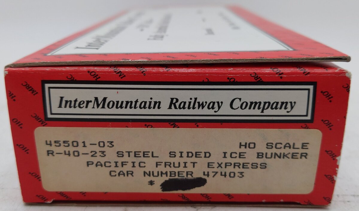 InterMountain 45501-03 HO Pacific Fruit Express Reefer #47403-Weathered/Box