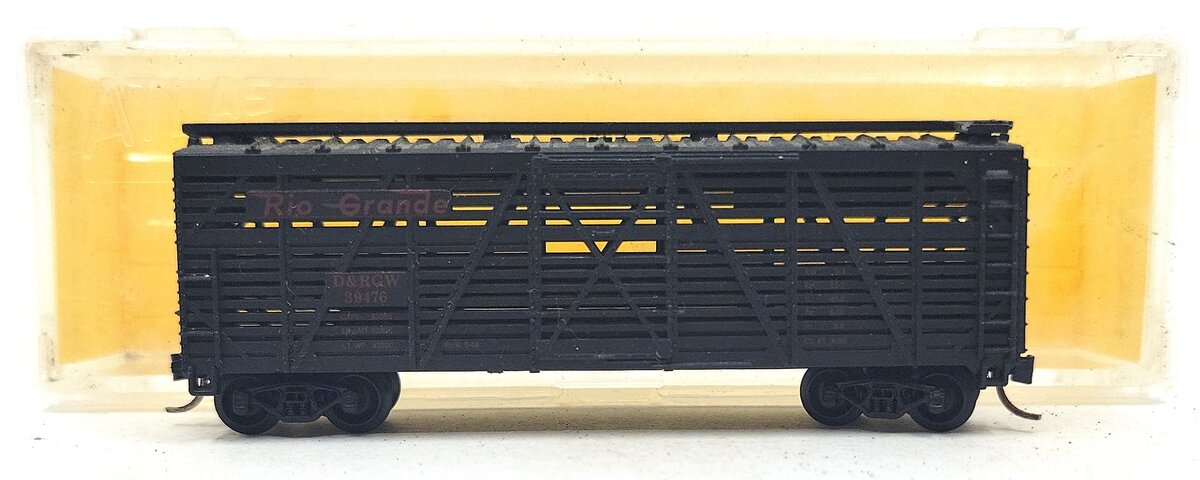 Atlas 3522 N Scale Rio Grande Stock Car #39476 LN/Box