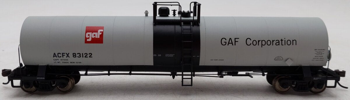 Atlas 1621-1 HO Scale GAF ACF 23,500 Gallon Tank Car #83122 EX/Box