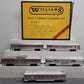 Williams 2603 Santa Fe Aluminum 5-Car Pass. Set EX/Box