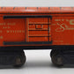 Marx 51998 Vintage O Prewar Chicago & North Western Tinplate Boxcar - Orange VG