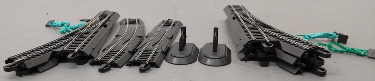 Bachmann HO Scale Assorted E-Z Track 44410, 44402, 44561, 44462, 44490 [9] VG