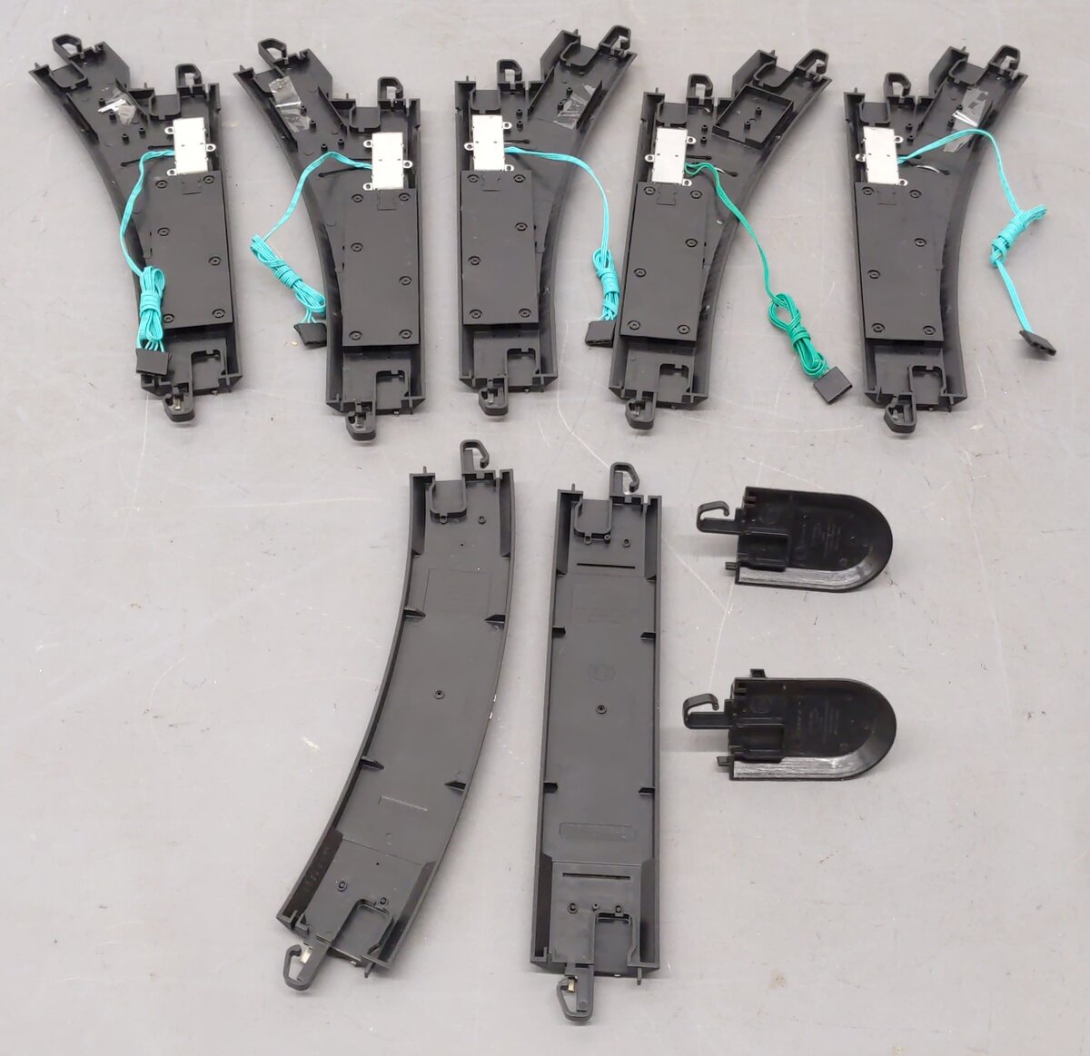 Bachmann HO Scale Assorted E-Z Track 44410, 44402, 44561, 44462, 44490 [9] VG