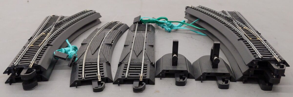 Bachmann HO Scale Assorted E-Z Track 44410, 44402, 44561, 44462, 44490 [9] VG