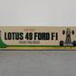 Imai 3203 1:12 Lotus 49 Ford F-1 Kit EX/Box