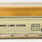 Atlas 1007/2 N Scale  L & N Family Lines System 4 Bay Covered Hopper #241788 EX/Box