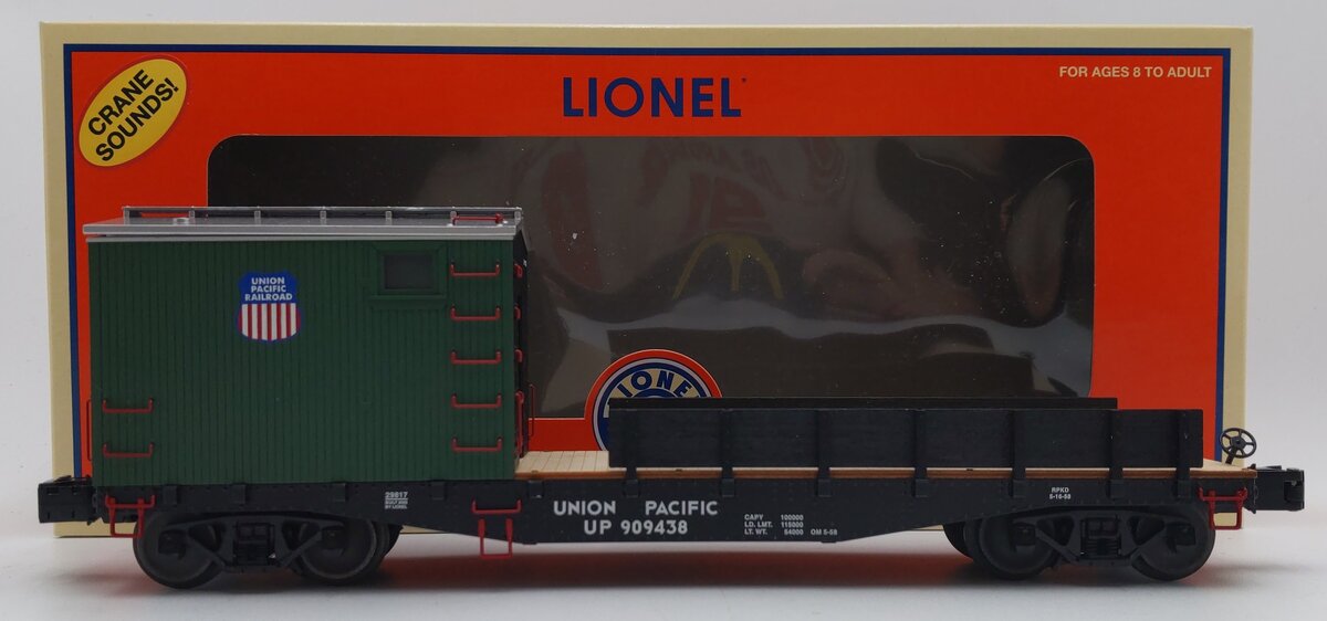 Lionel 6-29817 O Union Pacific Boom Car EX/Box