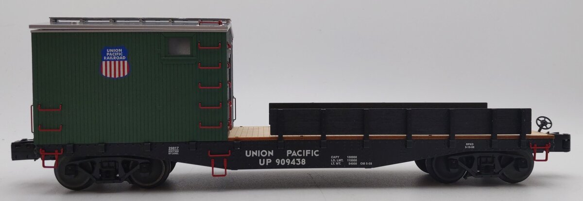 Lionel 6-29817 O Union Pacific Boom Car EX/Box