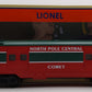 Lionel 6-25197 O Gauge North Pole Central "Comet" Baggage Car EX/Box