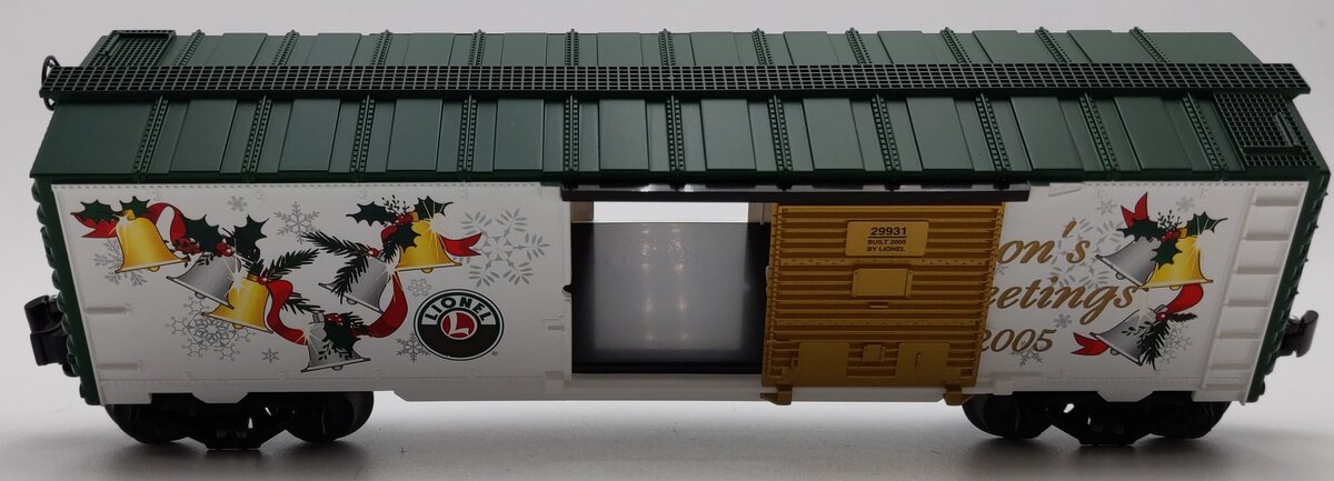 Lionel 6-29931 O Gauge 2005 Christmas Boxcar EX/Box