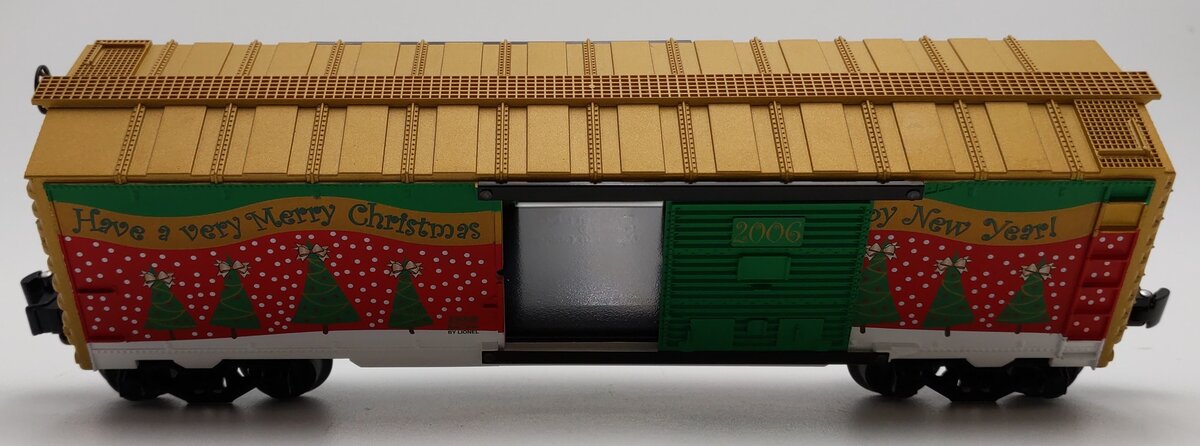 Lionel 6-25008 O Gauge 2006 Christmas Boxcar EX/Box