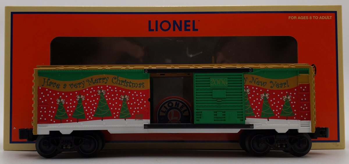 Lionel 6-25008 O Gauge 2006 Christmas Boxcar EX/Box