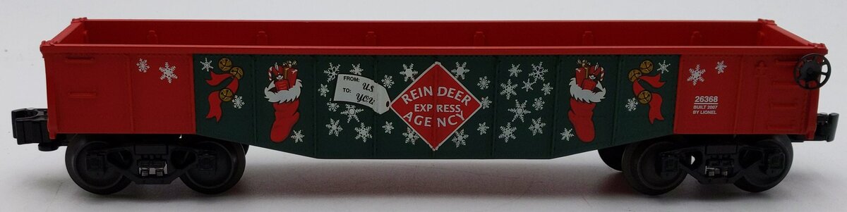 Lionel 6-26368 Christmas Gondola LN/Box