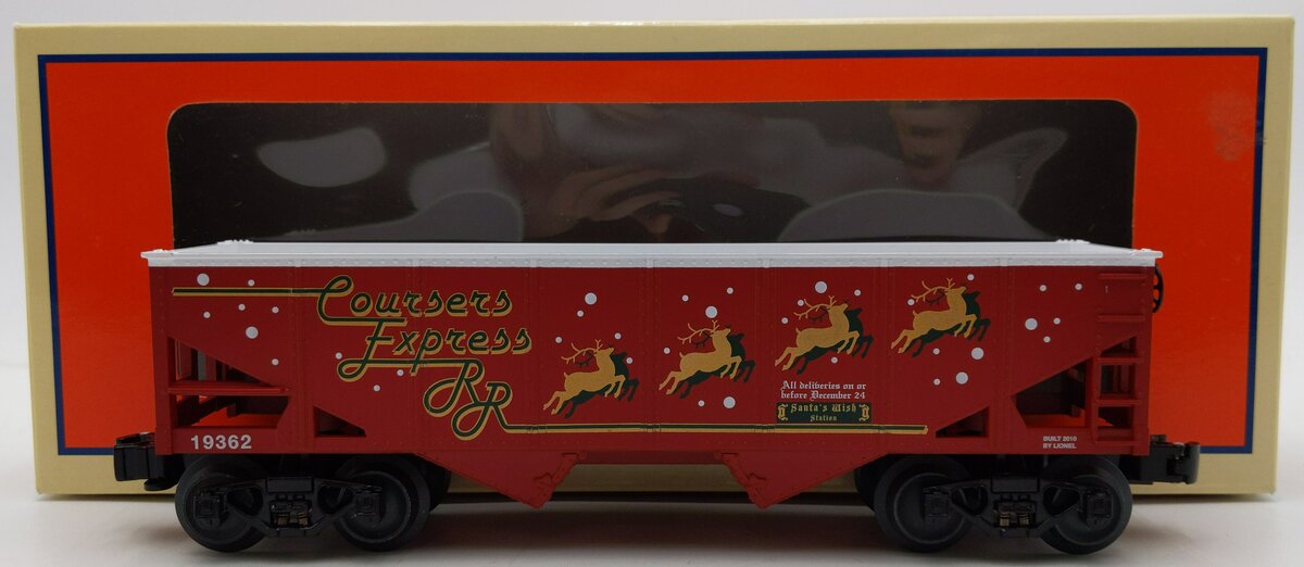 Lionel 6-19362 O Coursers Express Christmas Gifts Hopper #19362 LN/Box