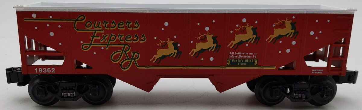 Lionel 6-19362 O Coursers Express Christmas Gifts Hopper #19362 LN/Box