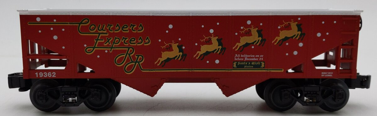 Lionel 6-19362 O Coursers Express Christmas Gifts Hopper #19362 LN/Box