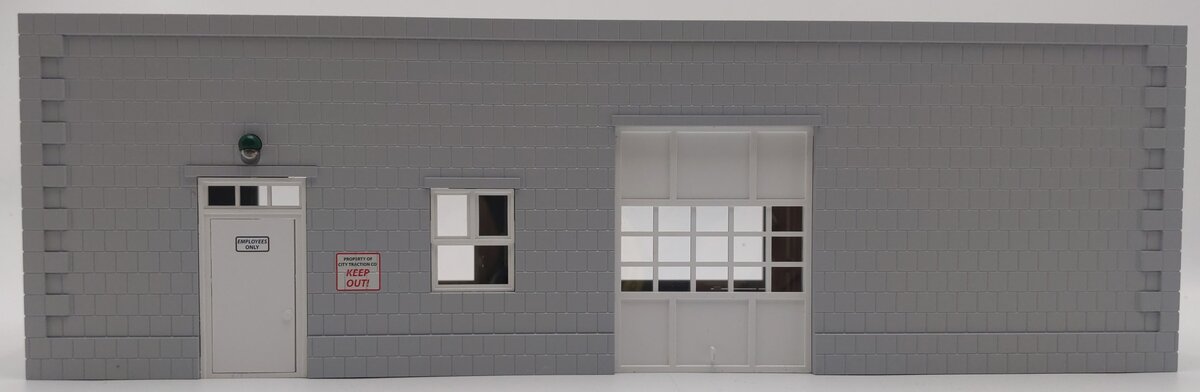 Lionel 6-22199 O City Traction Operating Trolley Barn LN/Box