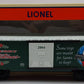 Lionel 6-36275 O Gauge 2004 Christmas Boxcar LN/Box