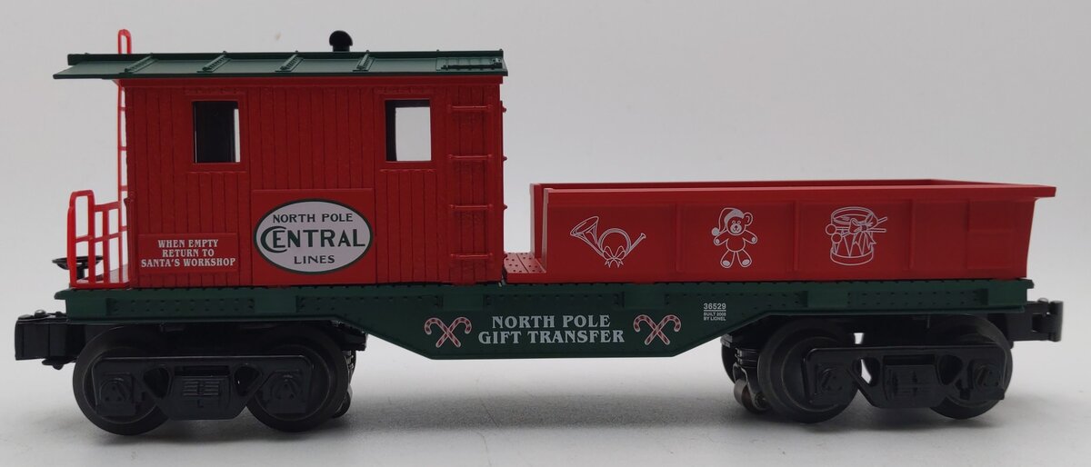 Lionel 6-36529 O Gauge North Pole Central Work Caboose LN/Box