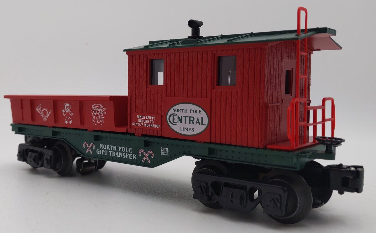 Lionel 6-36529 O Gauge North Pole Central Work Caboose LN/Box