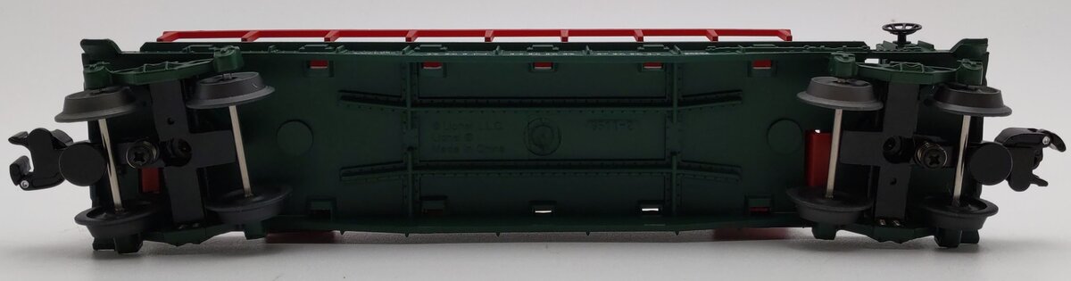 Lionel 6-26661 O Gauge Reindeer Feed Barrel Ramp Car Pack LN/Box